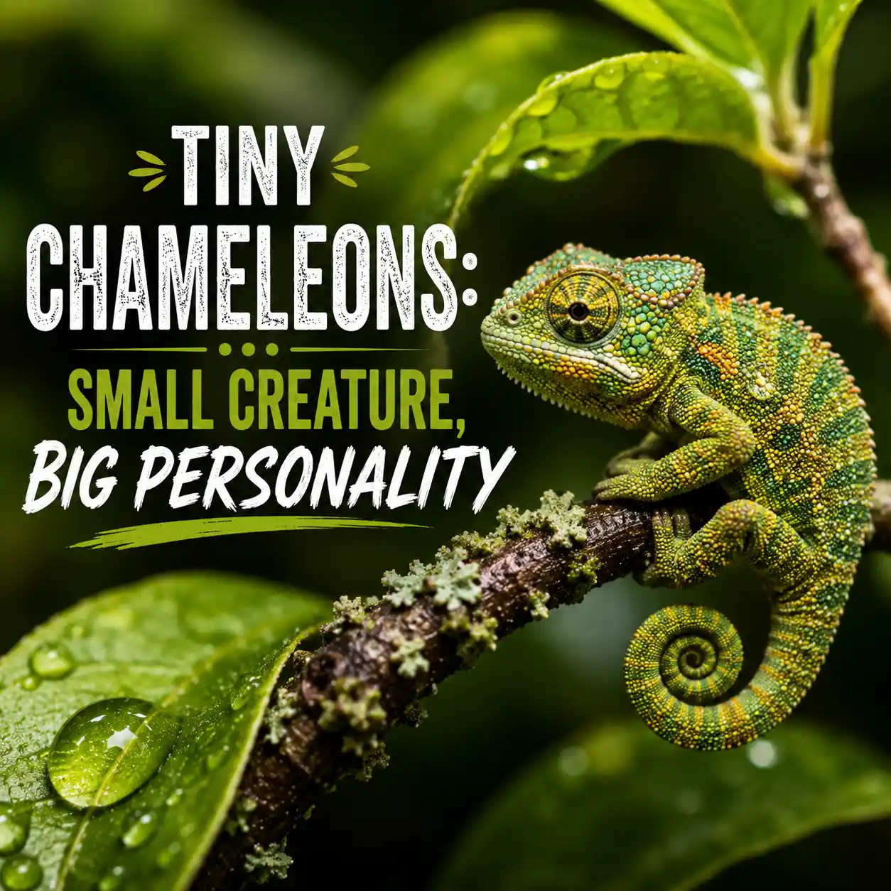 Tiny Chameleons: Small Creature, Big Personality