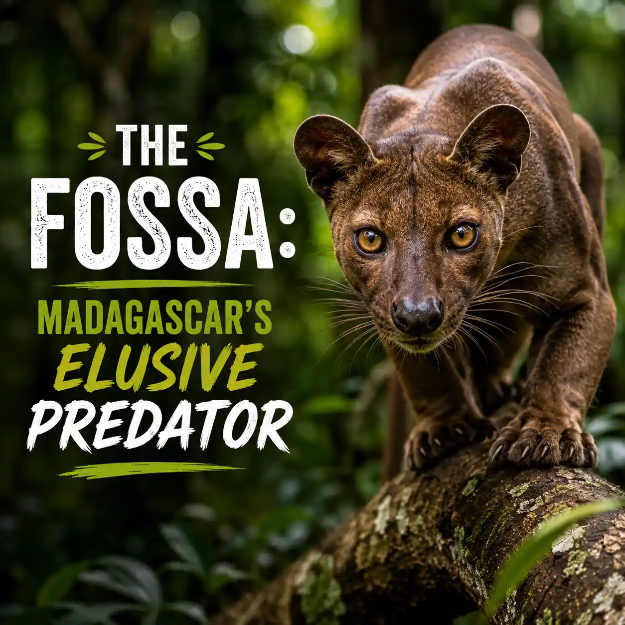 The Fossa: Madagascar’s Elusive Predator