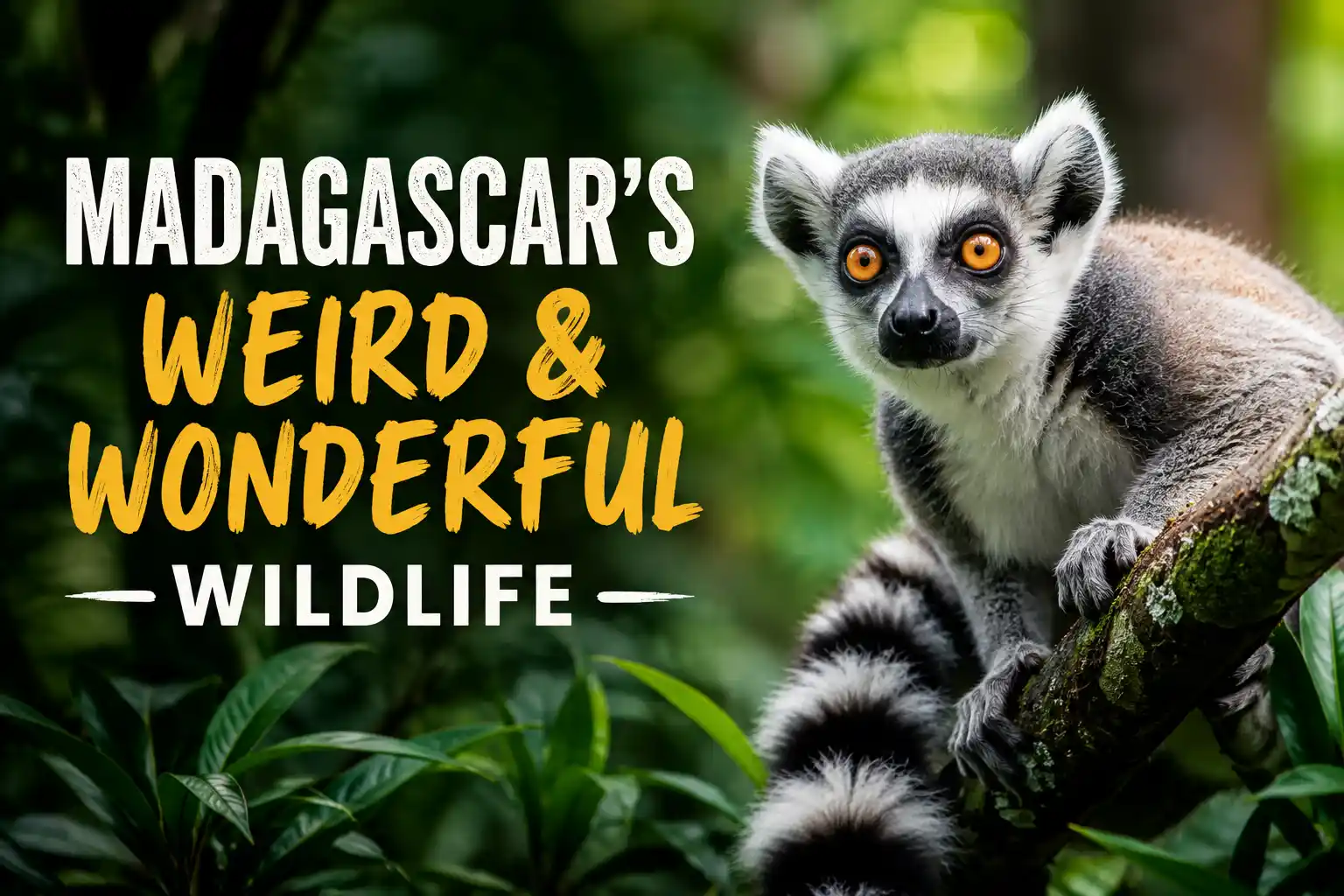 Madagascar’s Weird & Wonderful Wildlife