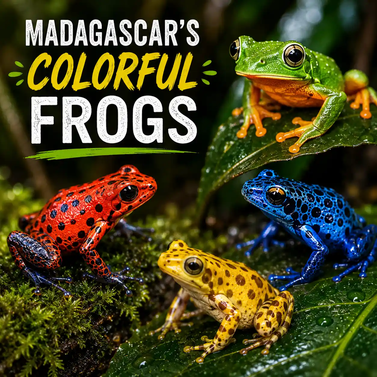 Madagascar’s Colorful Frogs